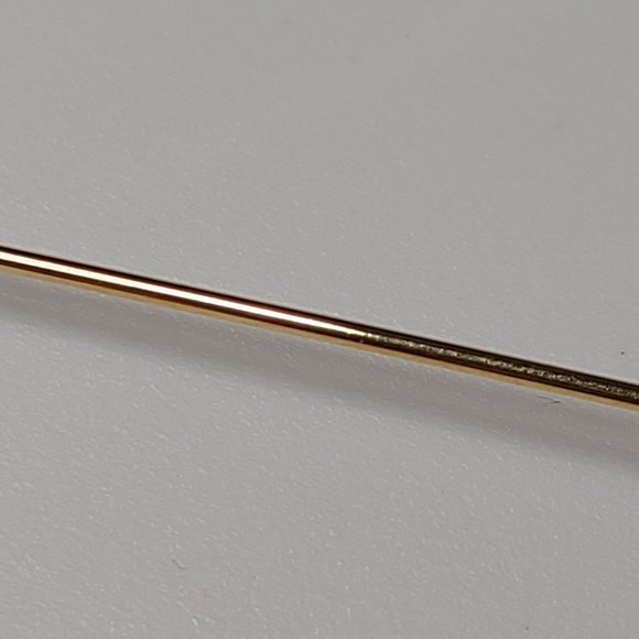 Red And Gold Tone Butterfly Stick Pin - Picture 11 of 14